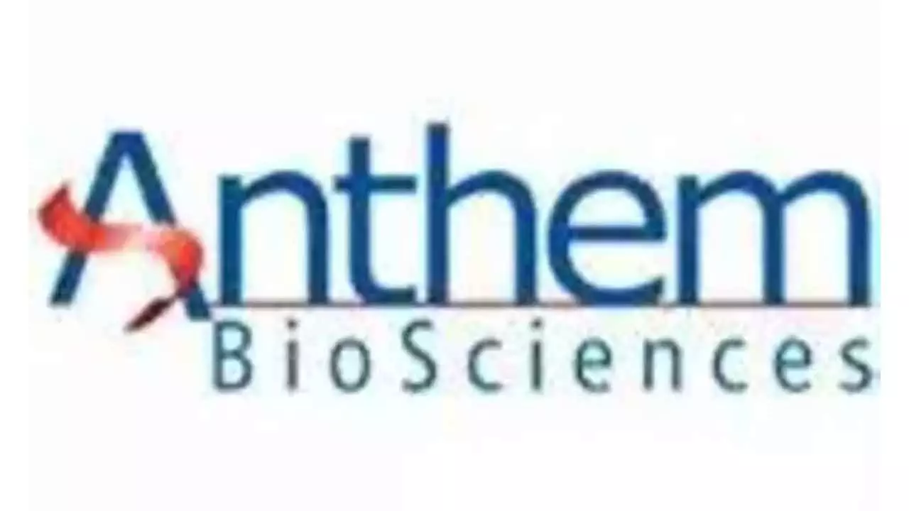 Anthem Bio Files For Rs 3,395-Cr IPO