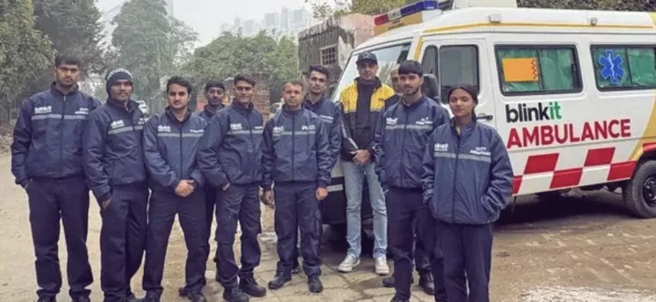 Blinkit launches 10-minute ambulance service in Gurugram, plans nationwide expansion