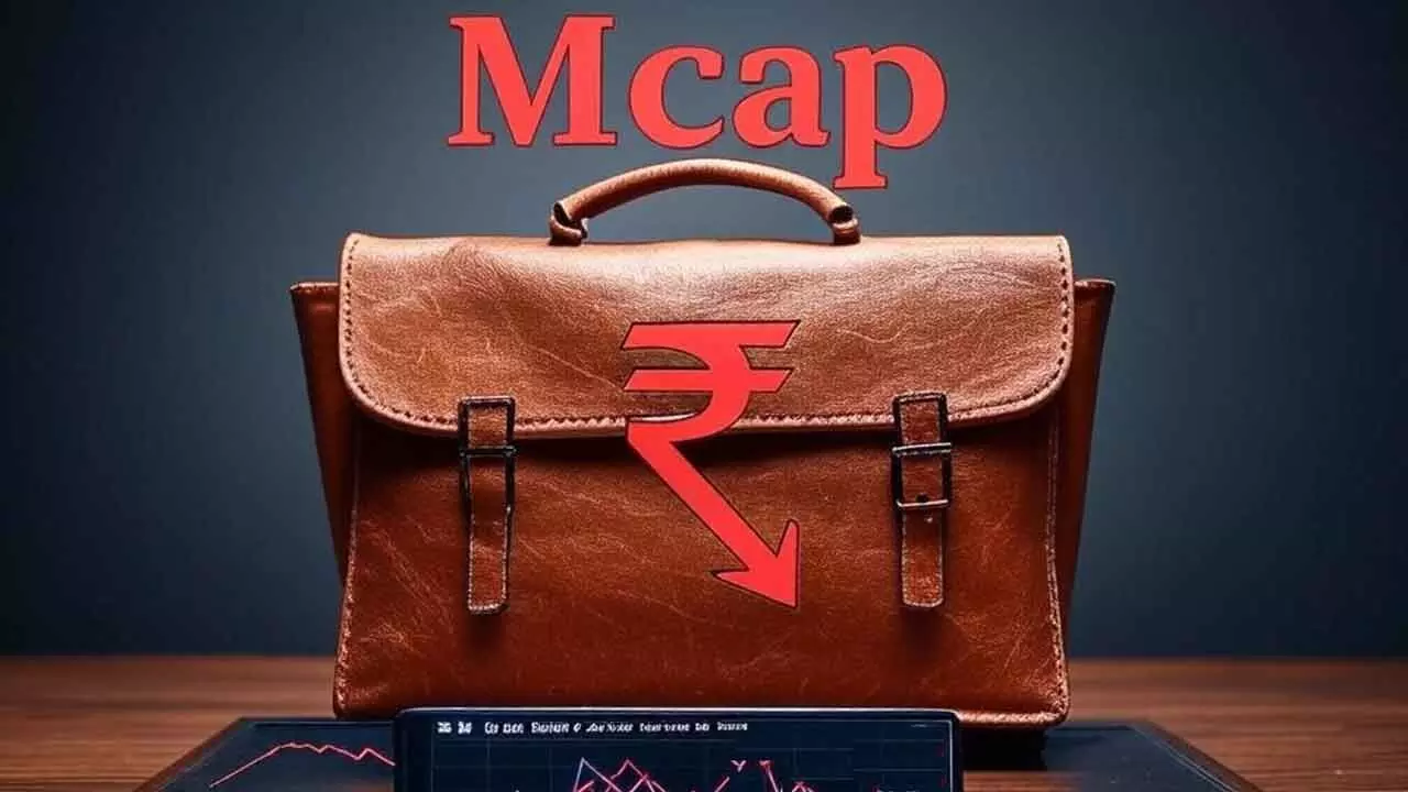 Top-4 Firms’ Mcap Falls By Rs 96.6k Cr