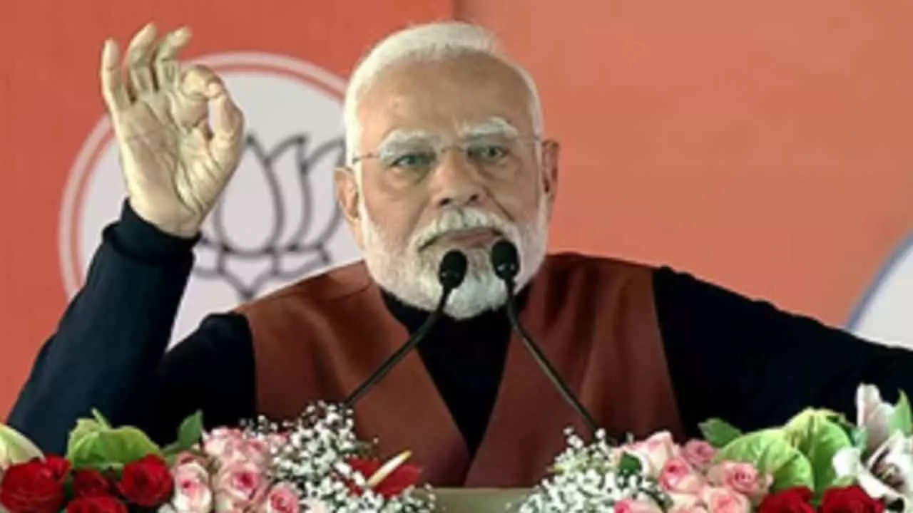 AAPda Govt Lacks Vision To Drive Delhis Development: PM Modi