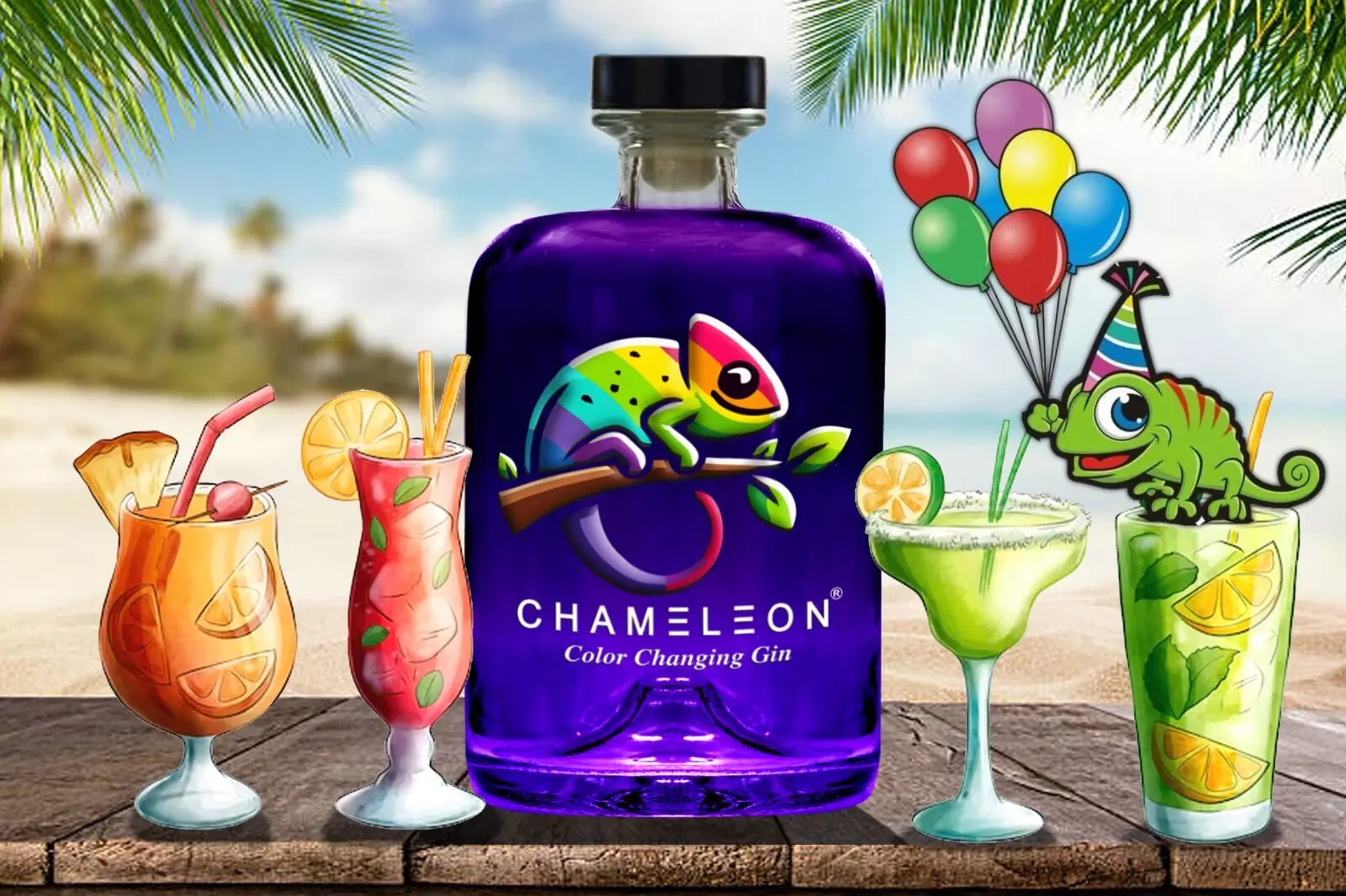 Get Transported To A Magical World With Chameleon Colour Changing Gin