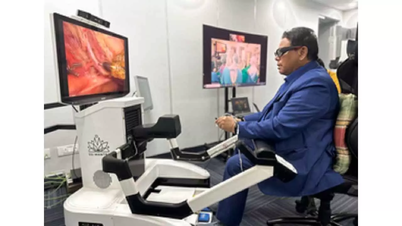 India’s 1st Robotic System Performs Telesurgeries Over A Distance Of 286 Km