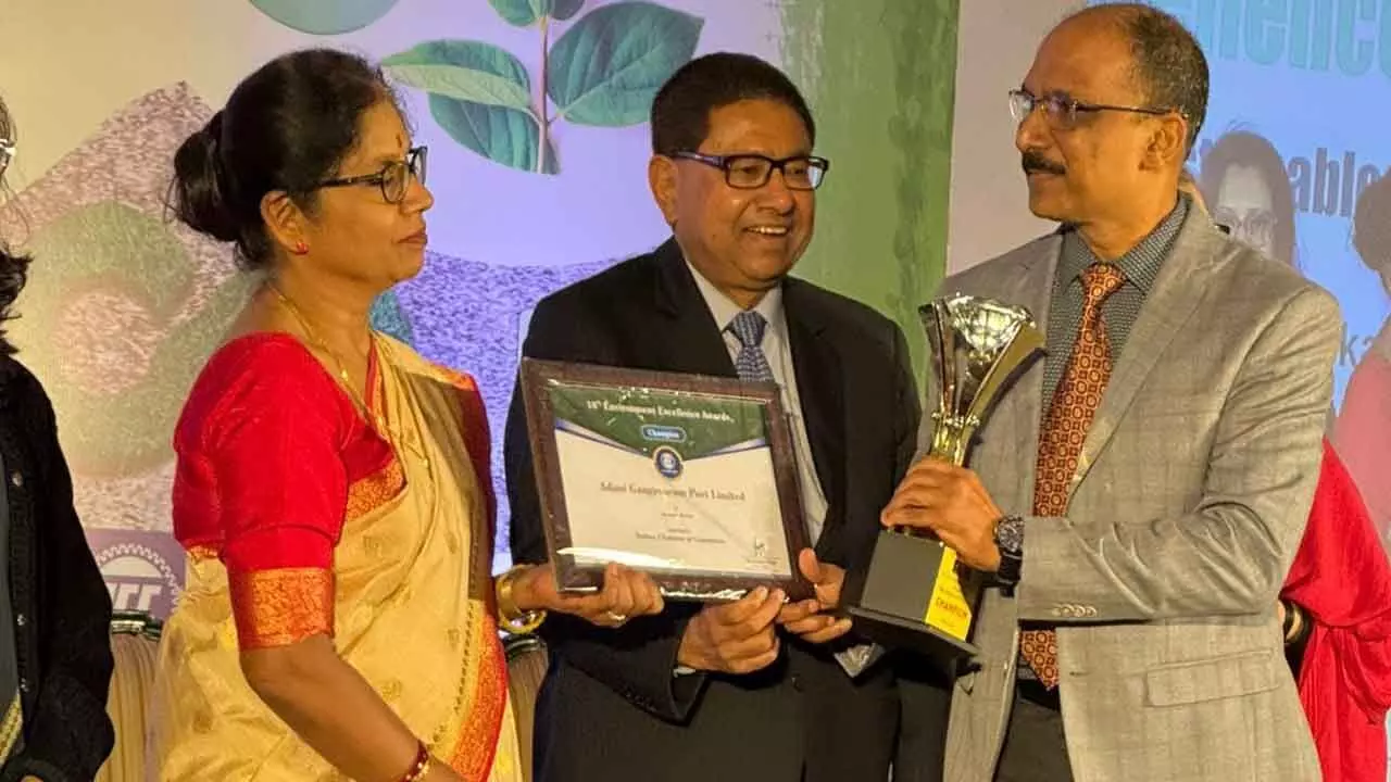 Gangavaram Port Gets Award