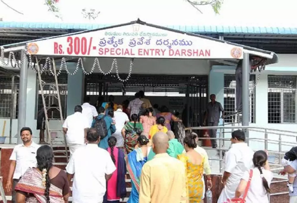 Recovered Devotees allowed Special Darshan at Tirumala Venkatswara Temple