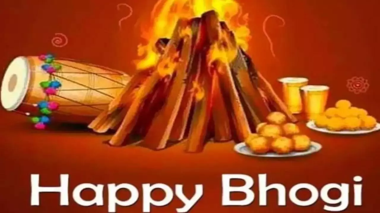 Bhogi Wishes 2025: Celebrate Bhogi with Heartwarming Messages in Telugu