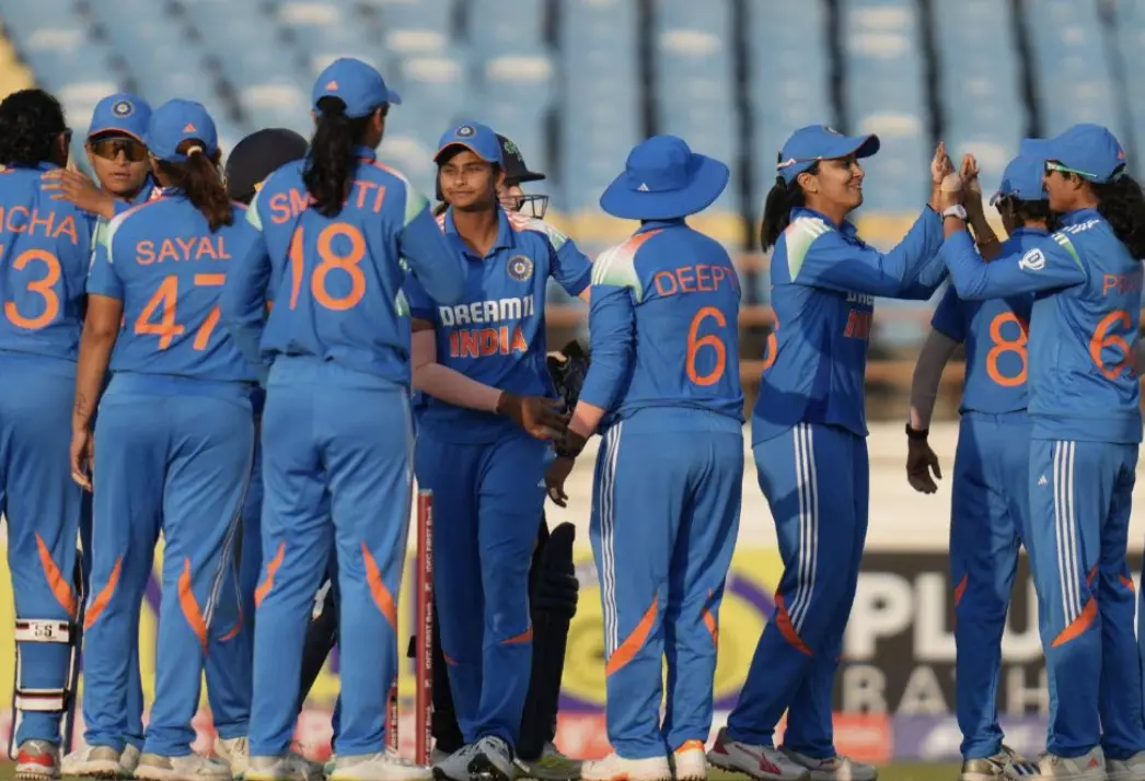 India women clinch historic 304-run win over ireland, complete ODI series sweep 3-0