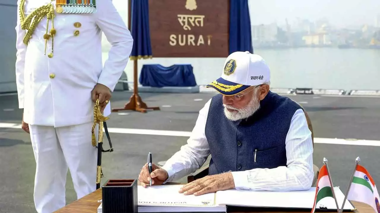 India Becoming Major Maritime Power: PM