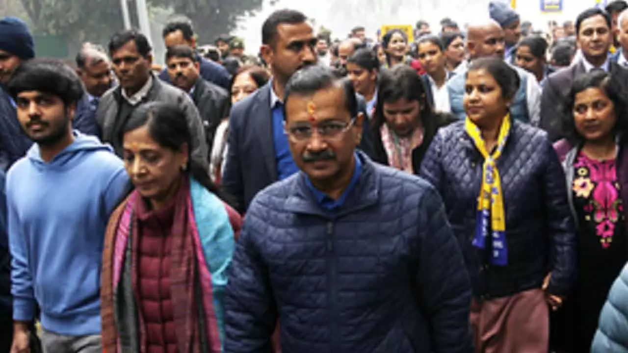 Kejriwal Files Papers From New Delhi Constituency