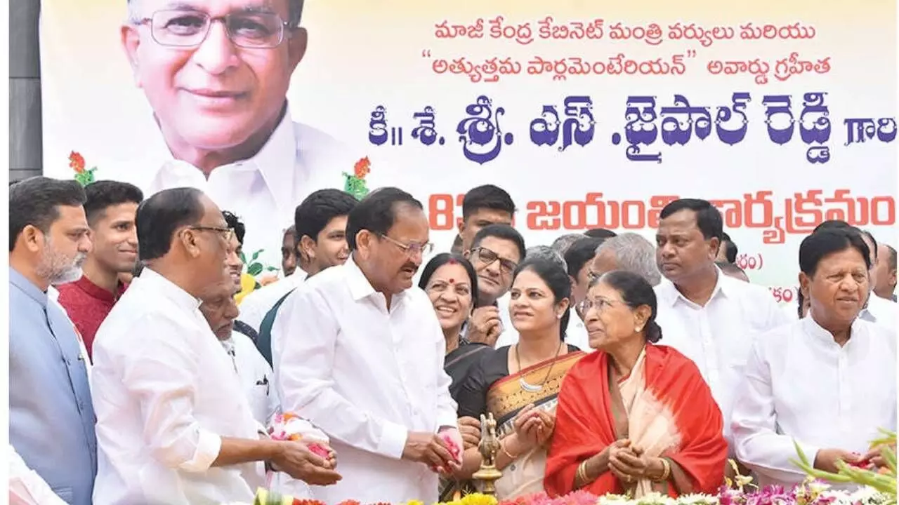 ‘S Jaipal Reddy played key role in Telangana creation’