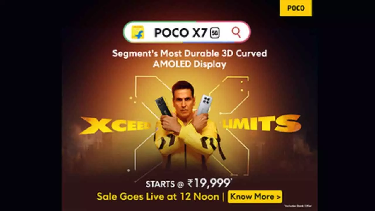 POCO Launches X7 5G Model Smartphone