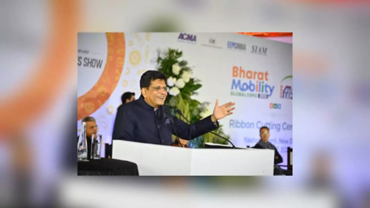 Auto component sector should build EV ecosystem before others catch up: Piyush Goyal