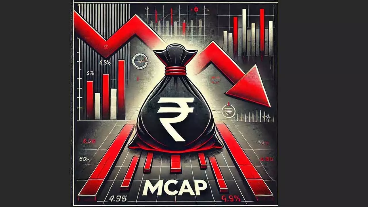 Top-6 Firms’ Mcap Declines By Rs 1.71l Cr