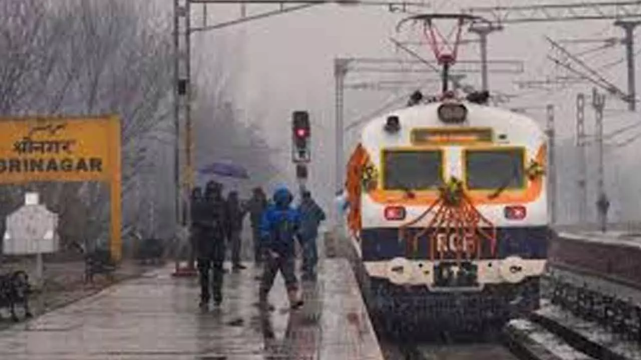 Trains Trial Run Successful On Katra-Srinagar Line