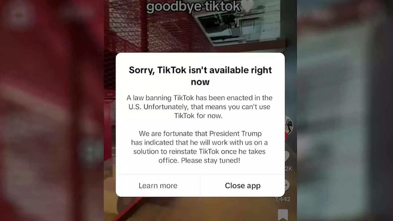 TikTok Goes Dark In US; Users Get Not Available Right Now Message