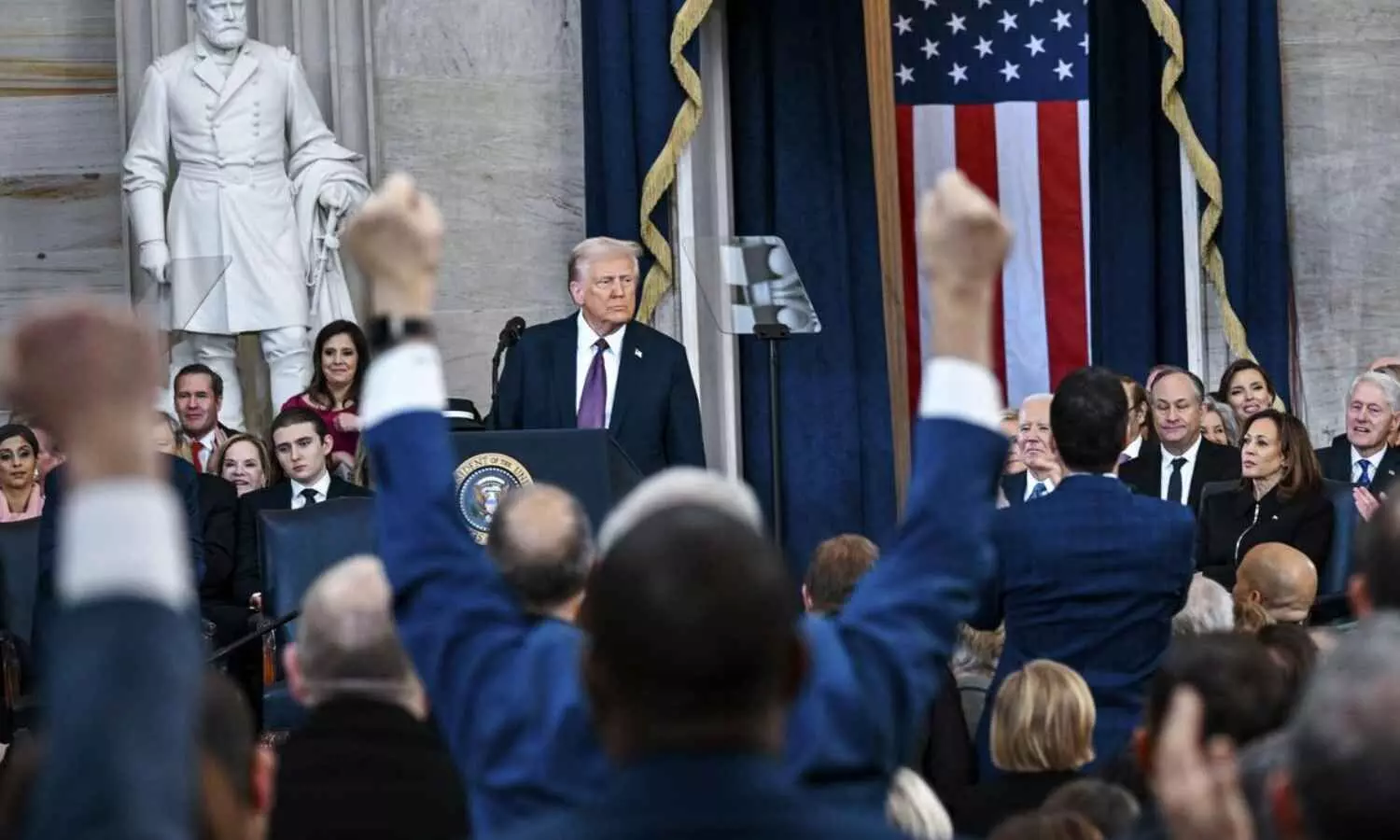 US Presidential Inauguration LIVE: Trump Ends Diversity Programs, Withdraws From World Health Organization