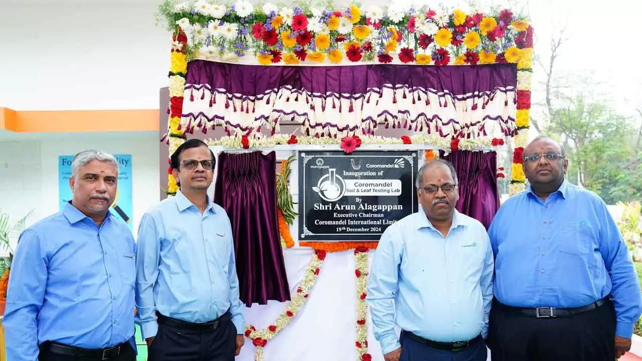 Coromandel Opens Advanced Soil, Leaf Testing Laboratory