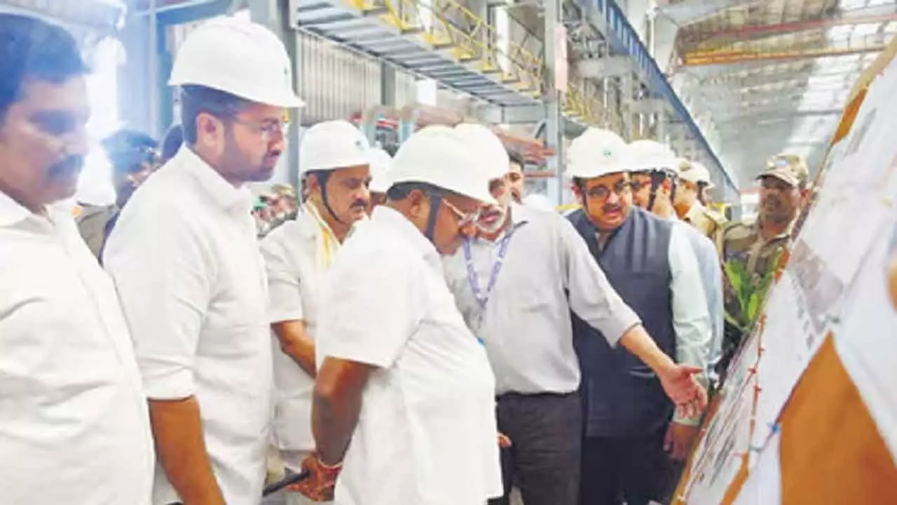 Steel Minister To Visit Vizag Soon To Discuss On RINL Revival Package