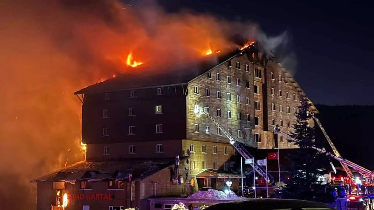 66 People Killed In Turkey Resort Fire