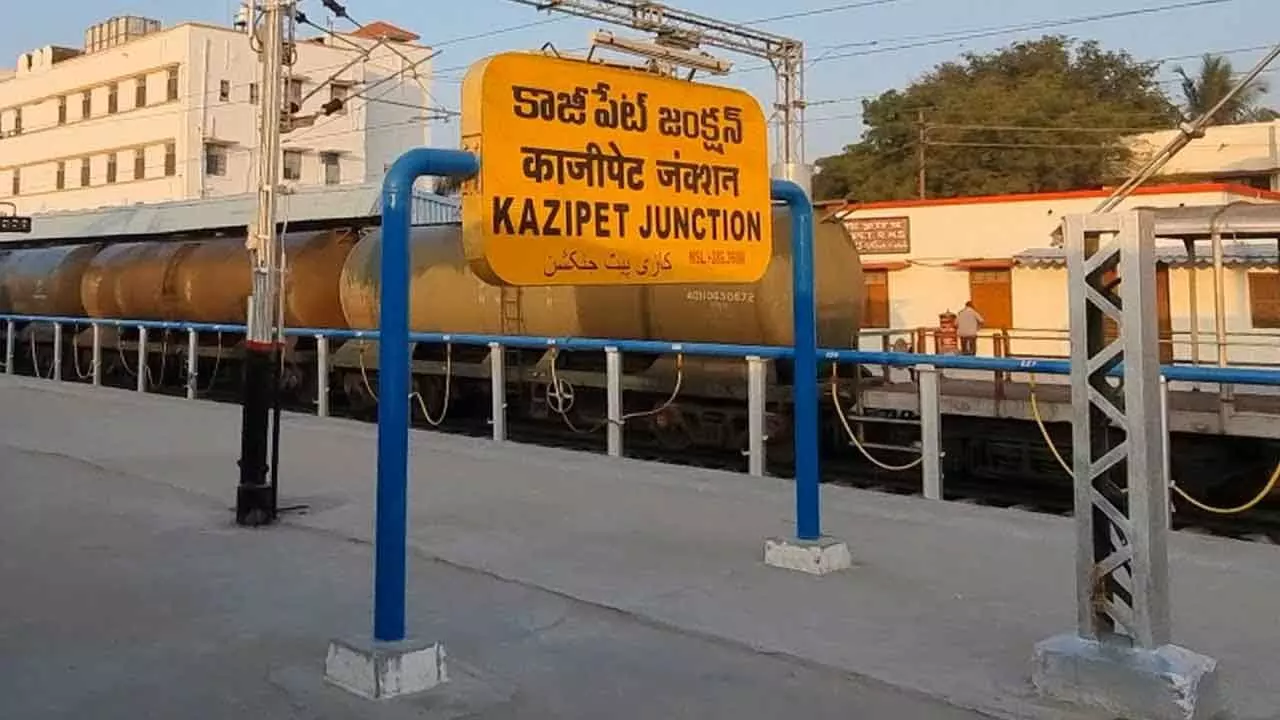 Kazipet Rly Station To Be Redeveloped With Rs 24 Cr