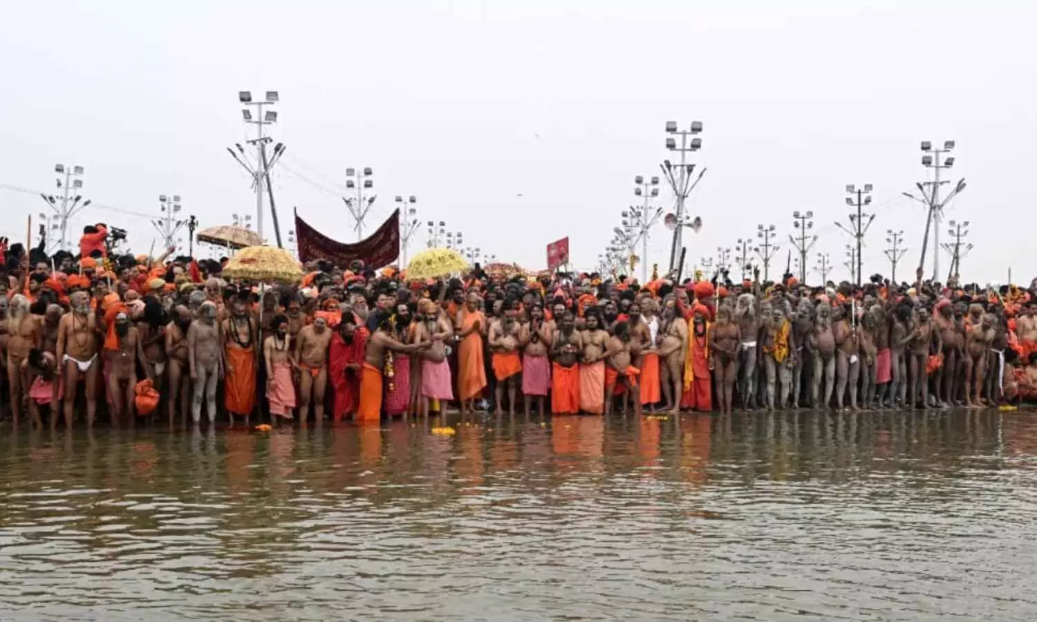 Fire at Maha Kumbh: ISKCON Camp Blaze Doused, No Casualties