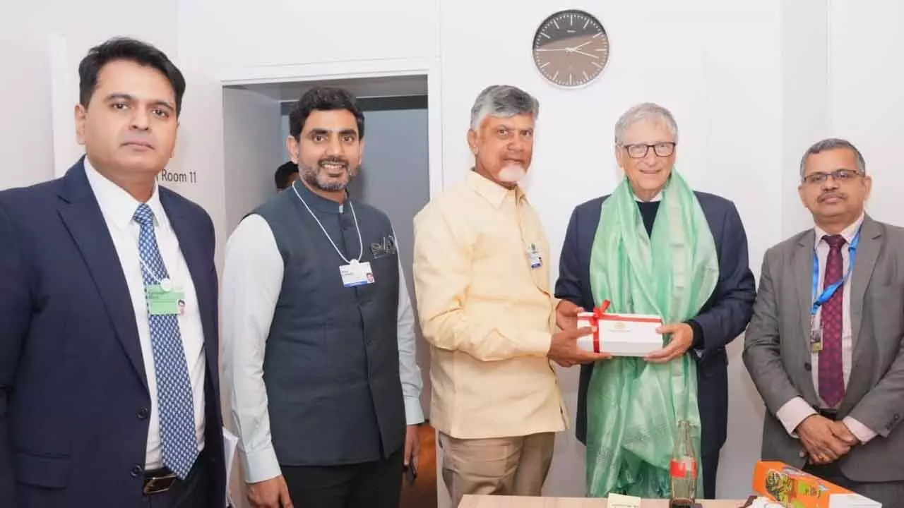 Andhra Pradesh Chief Minister Promotes 'Brand AP' in Switzerland