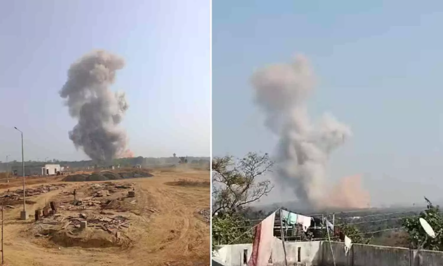 Ordnance Factory Explosion: Blast Heard 5 Km Away