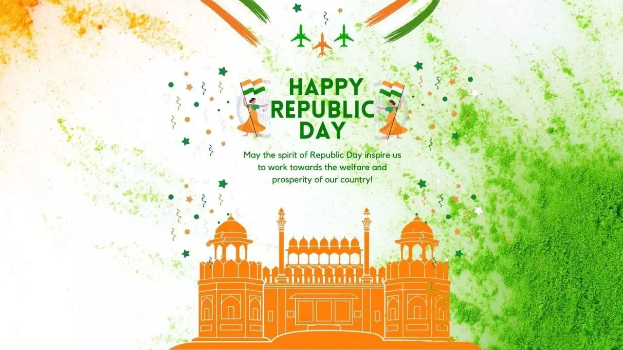 Happy Republic Day 2025: 50 Heartfelt Wishes, GIFs, Greetings, and Messages to Share on January 26