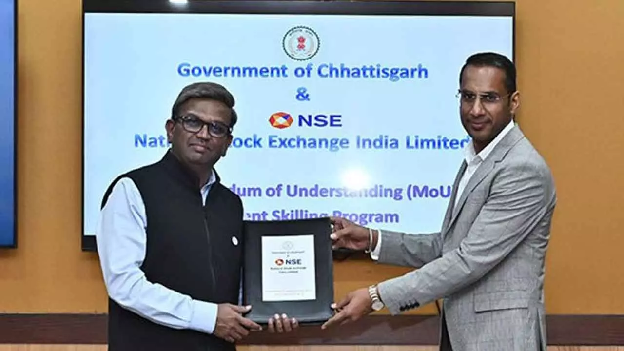 NSE, Chhattisgarh Govt Forge Ties For Student Skilling Programme