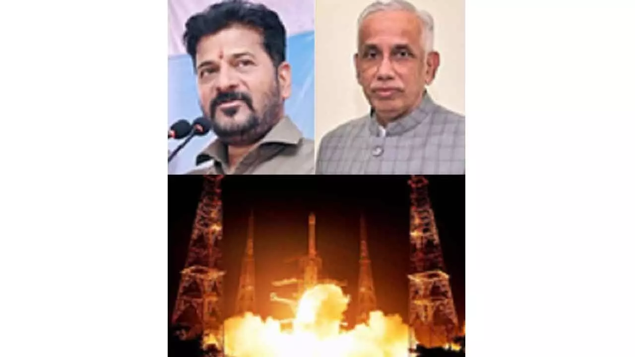 TG CM, AP Guv, Others Hail Isro On 100th Launch Of GSLV-F15 Rocket