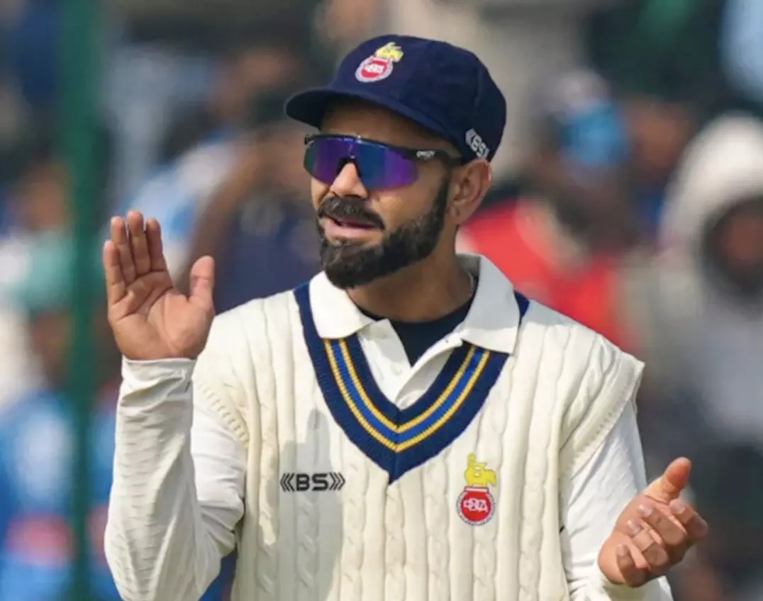 Virat Kohlis domestic return draws massive crowd, despite not batting