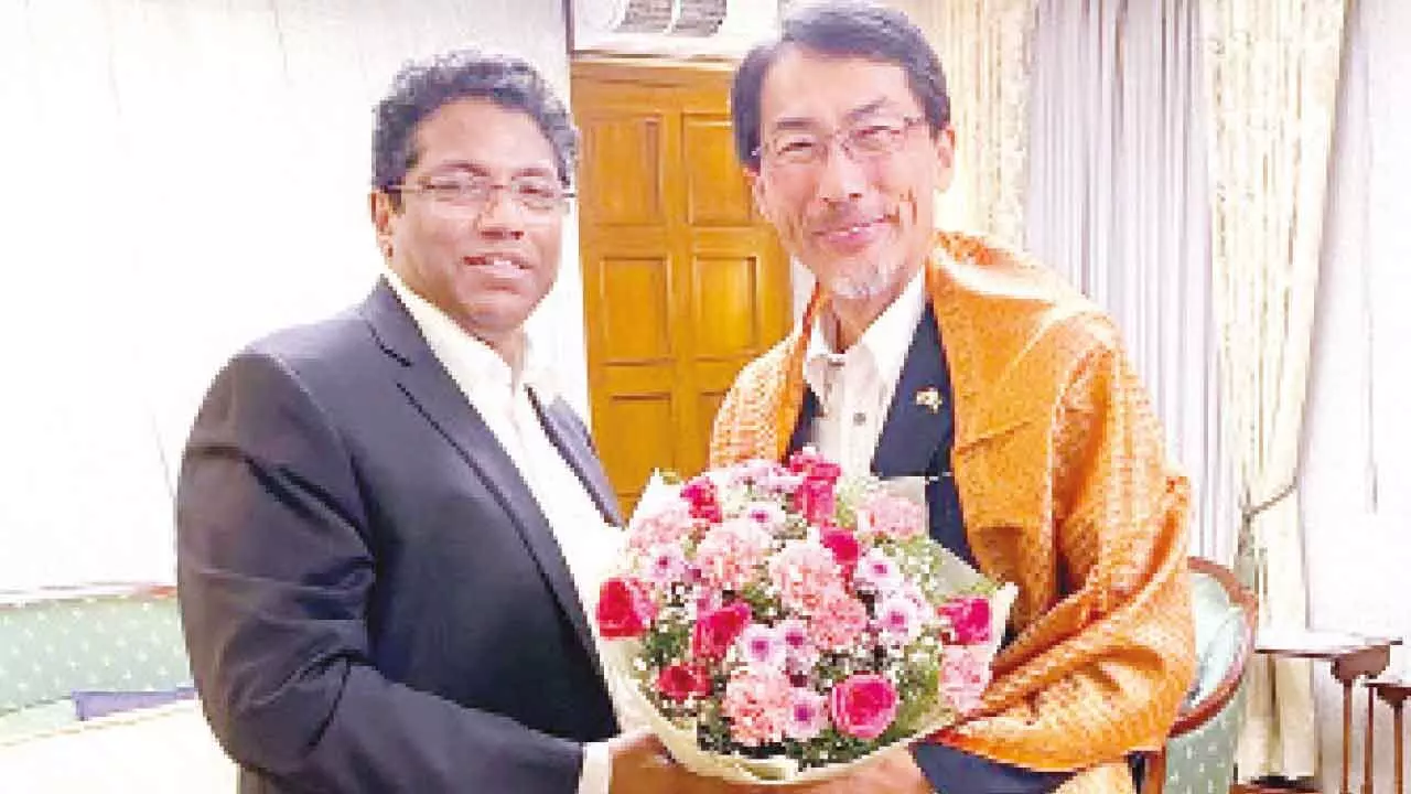 Sri City MD briefs Japanese Envoy On Advantages