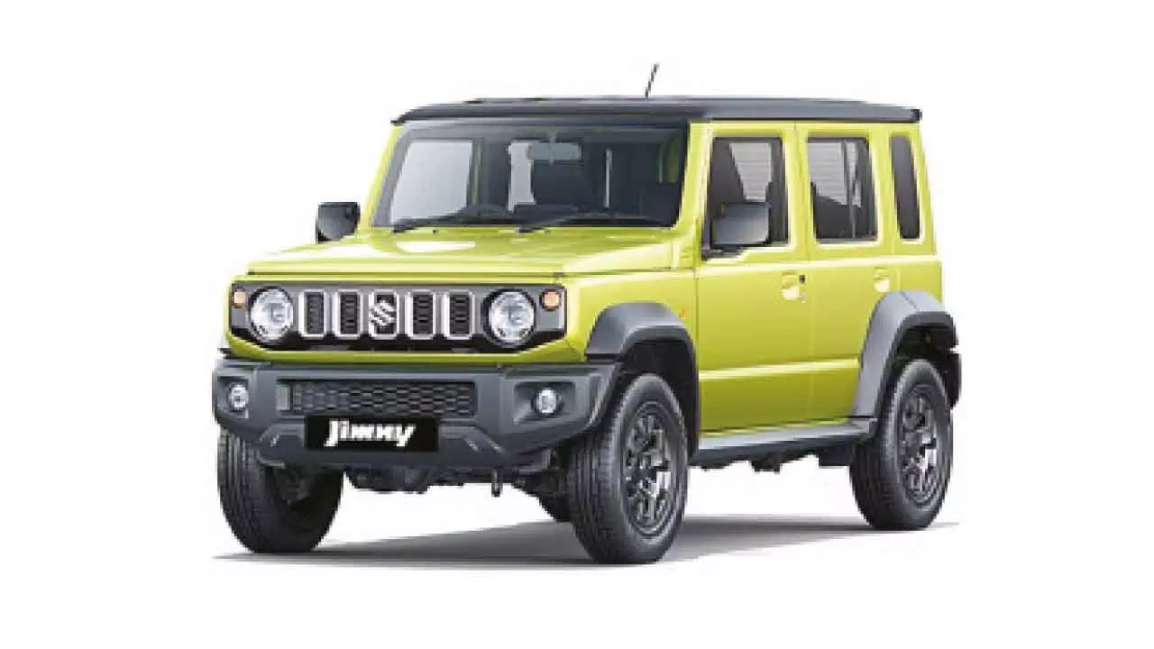 ‘Made in India’ Jimny SUV debuts in Japan