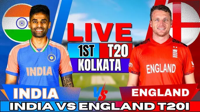 India vs England 4th T20I Live Score: India Struggles as England Dominates in Pune