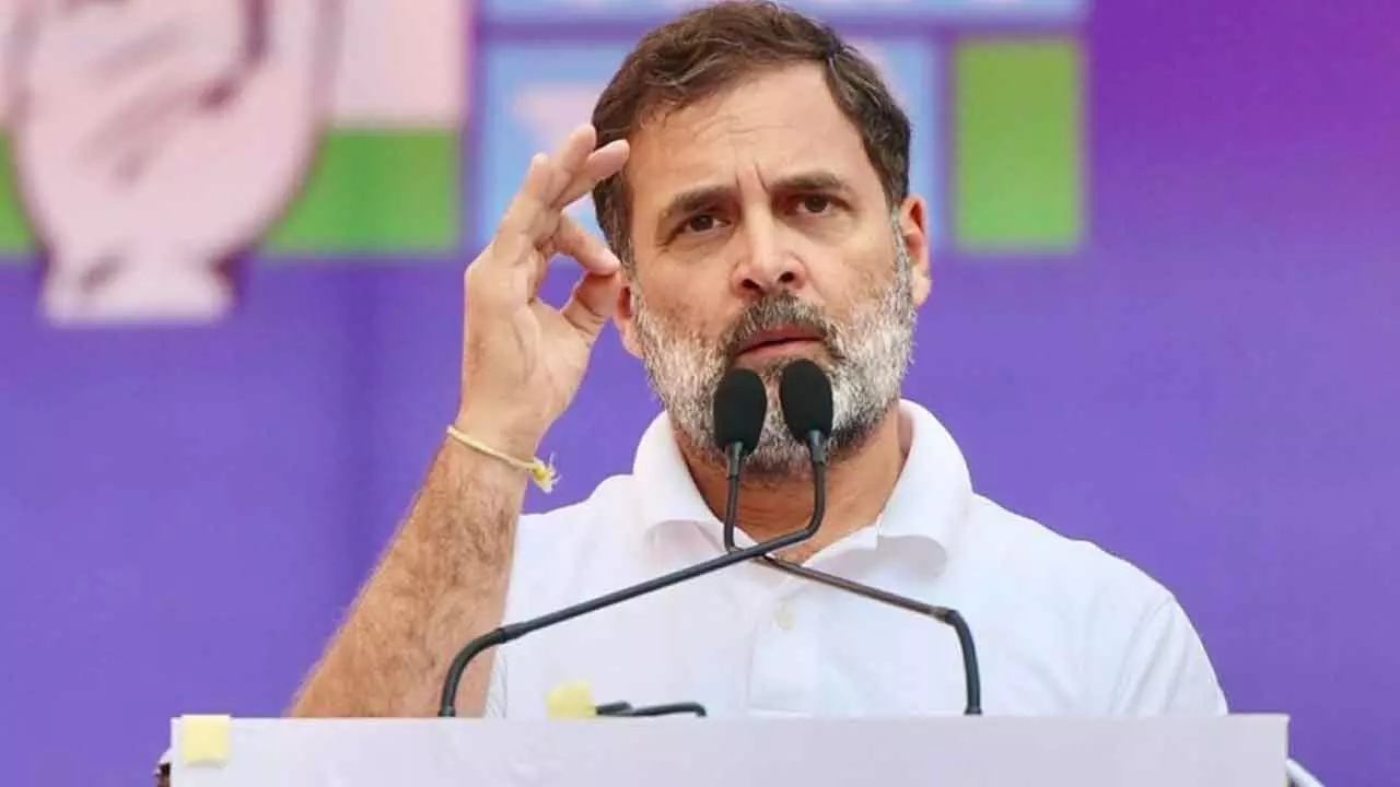 Band-Aid For Bullet Wounds: Rahul Gandhi