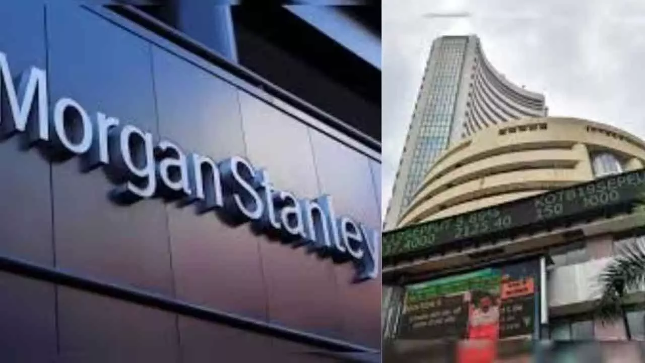 Sensex Projected To Rise 18% By End Of 2025: Morgan Stanley