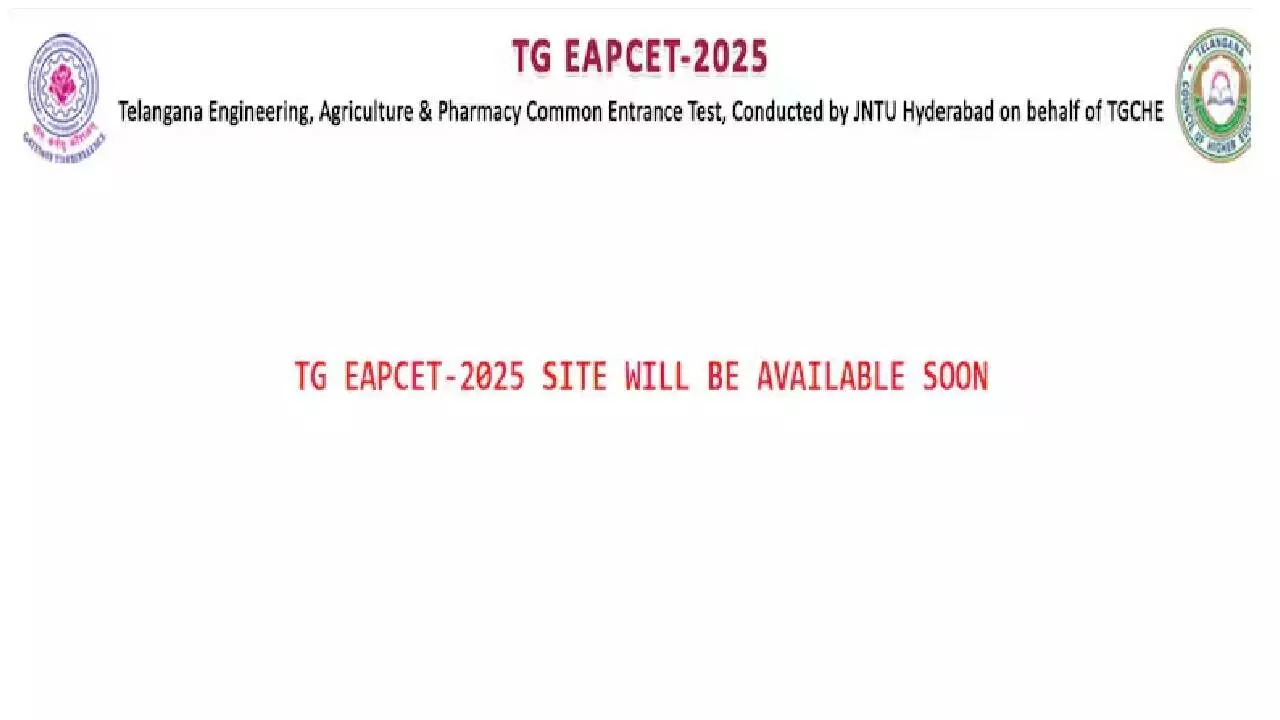 TG EAPCET 2025: Telangana EAPCET, PGECET Exam Schedule Announced