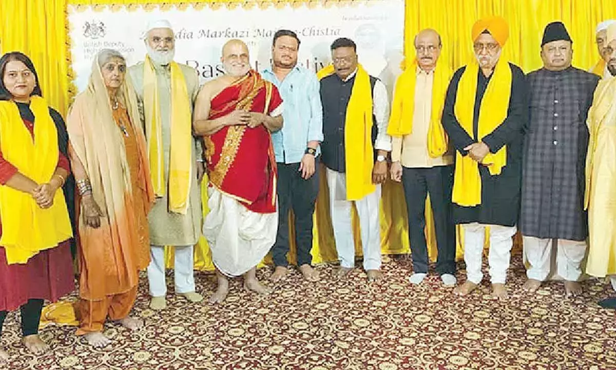 Chilkur Priest joins Sufi Basant Festival