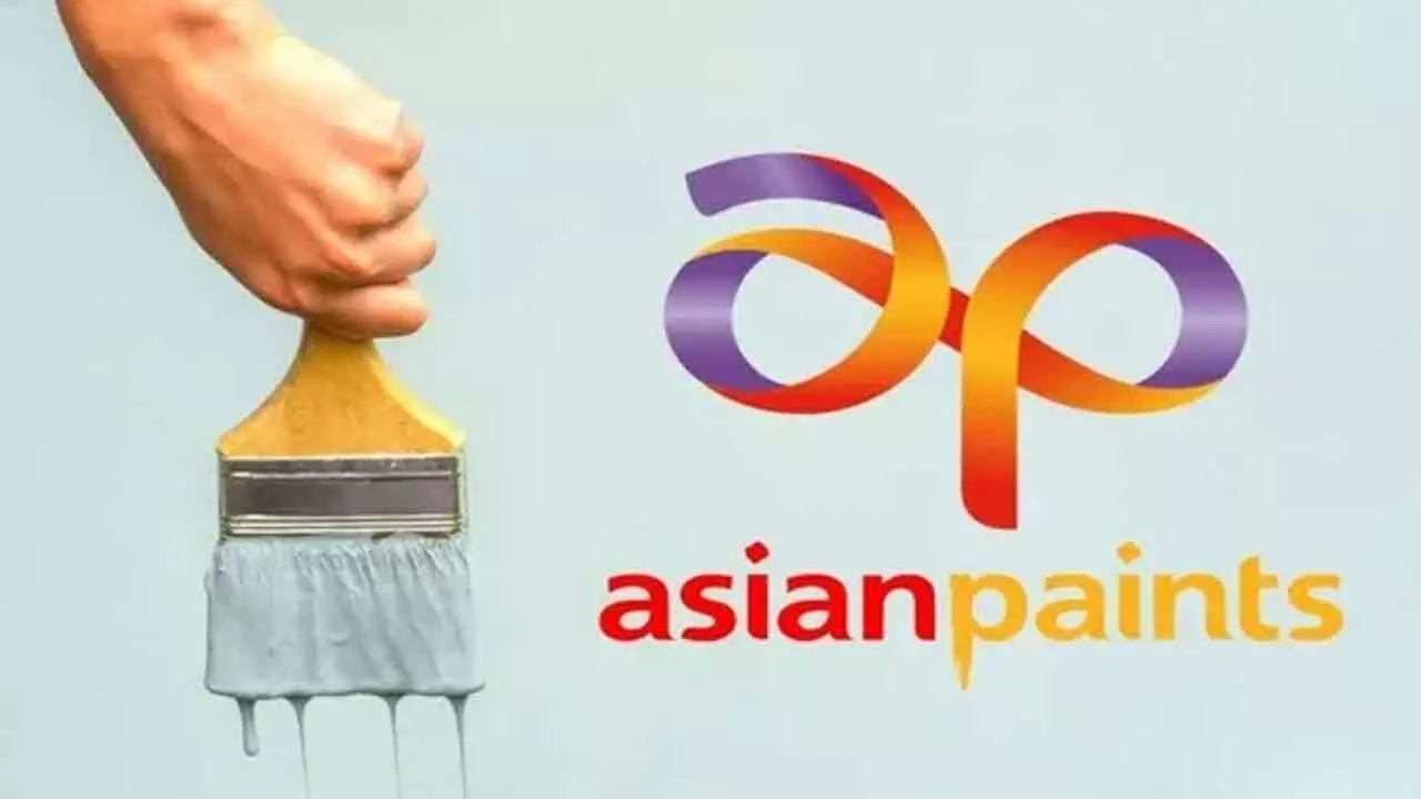 Asian Paints Drops Over 3%