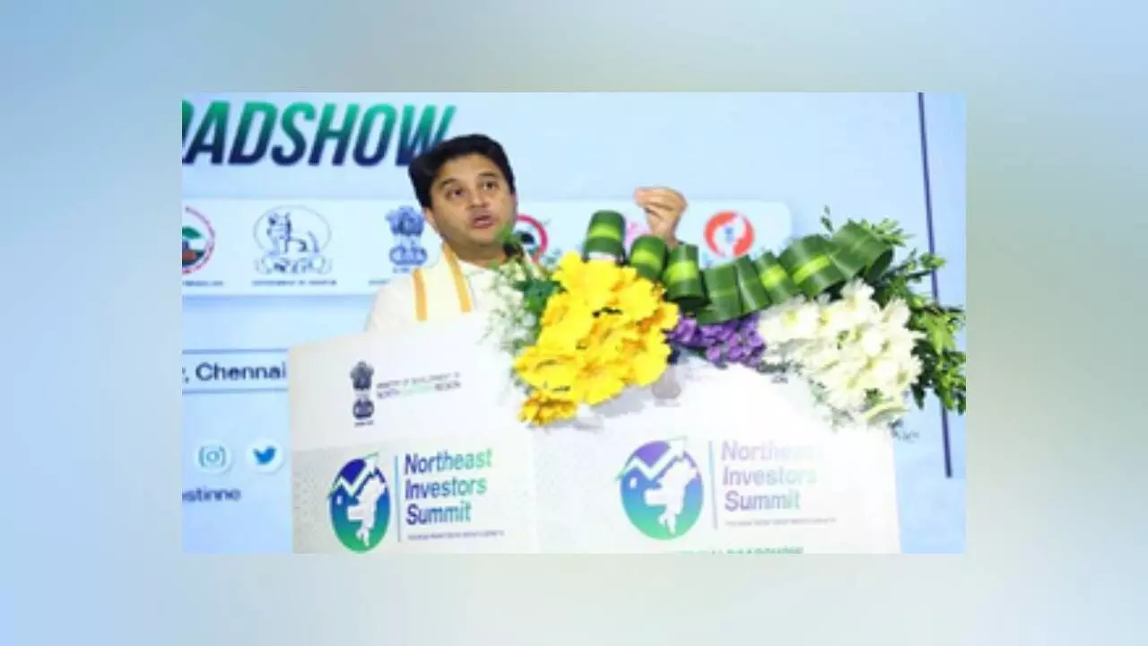 Northeast charts its path to become leading engine of Indias growth: Jyotiraditya Scindia