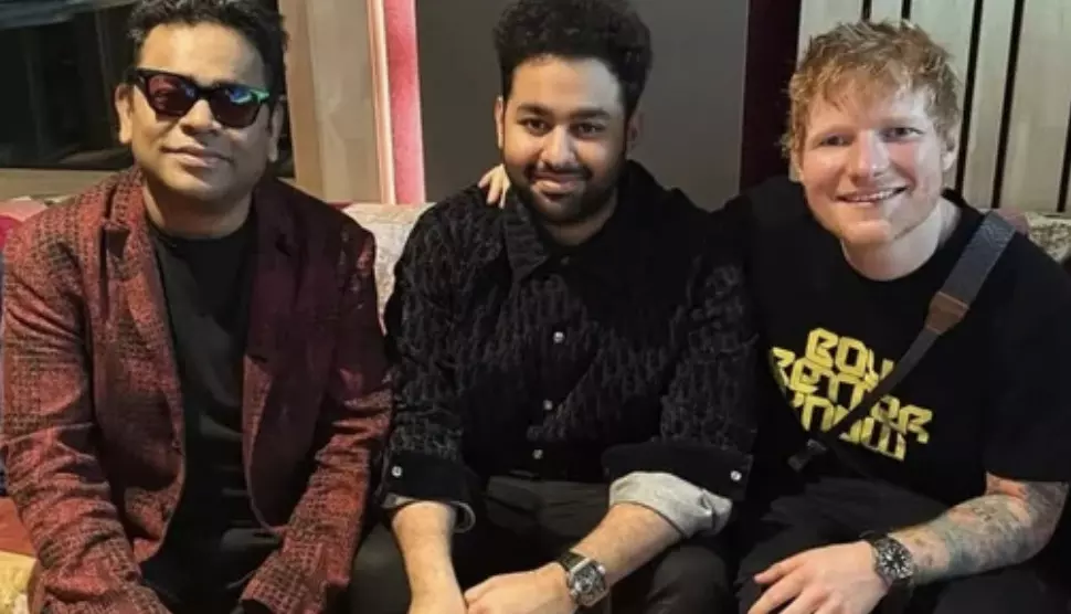 AR Rahman’s son AR Ameen wows with ₹3.2 Crore watch at Ed Sheerans Chennai concert