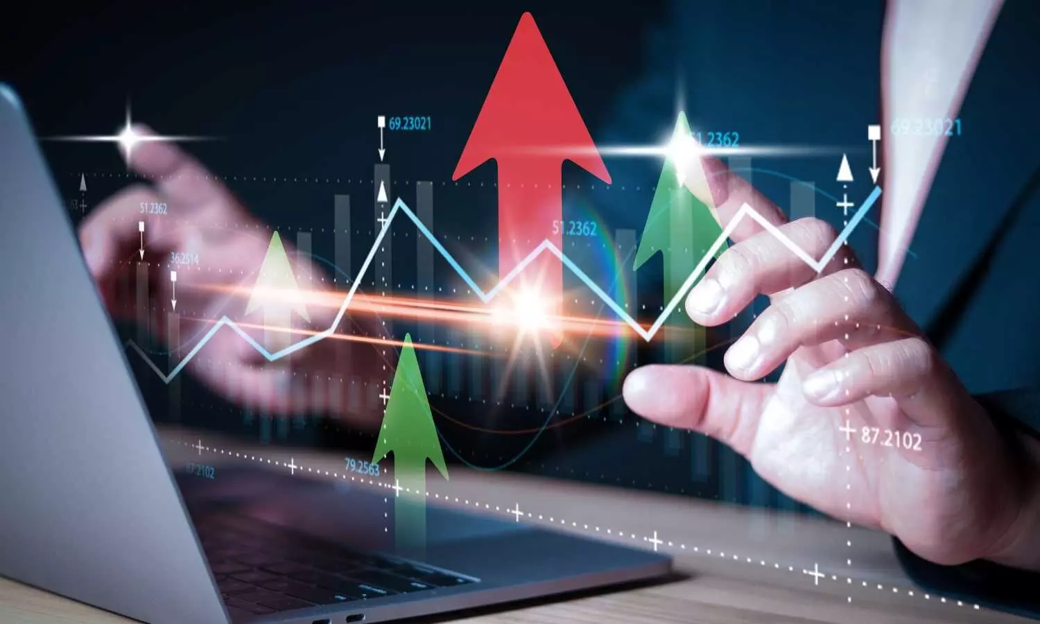 Sensex Down 650 Pts, Nifty Trades at 23,350; All Details Here