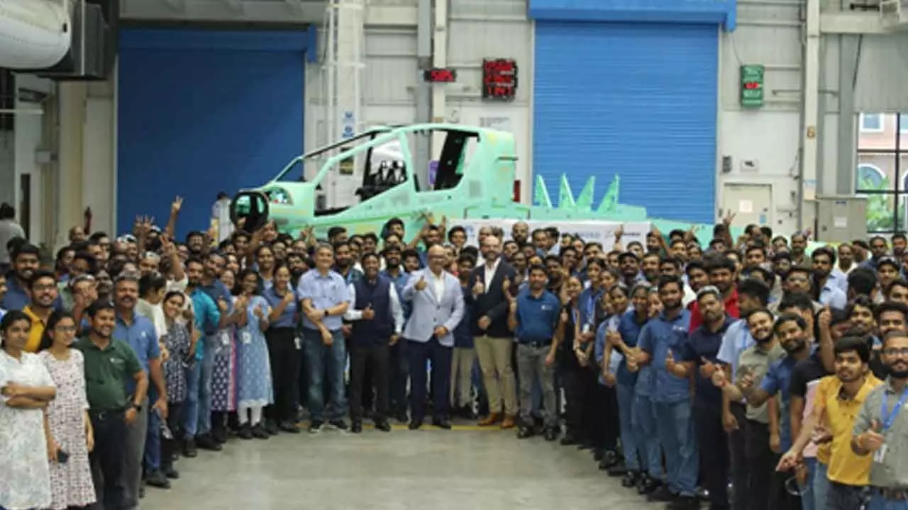 Tata Hyd Unit Delivers 300th Apache Fuselage