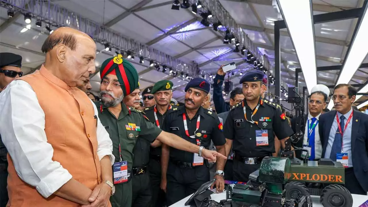 India A Global Hub For Aerospace Components & Defence: Rajnath