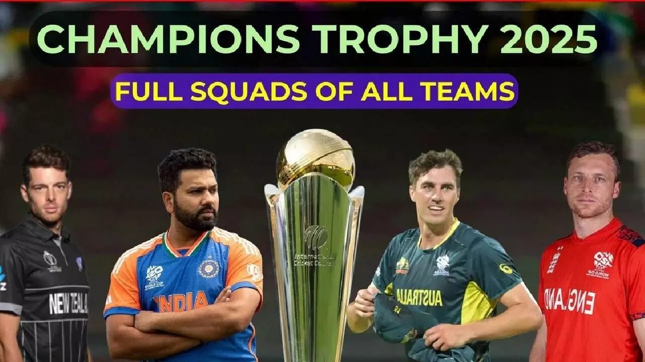 ICC Champions Trophy 2025: Detailed Team Squads and Tournament Preview