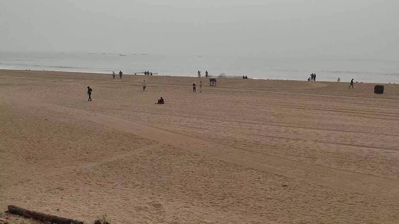 Popular Beachfront In Vizag Resembles Chennais Marina