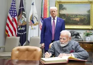 PM Modi says he didnt discuss Adanis issue with Trump