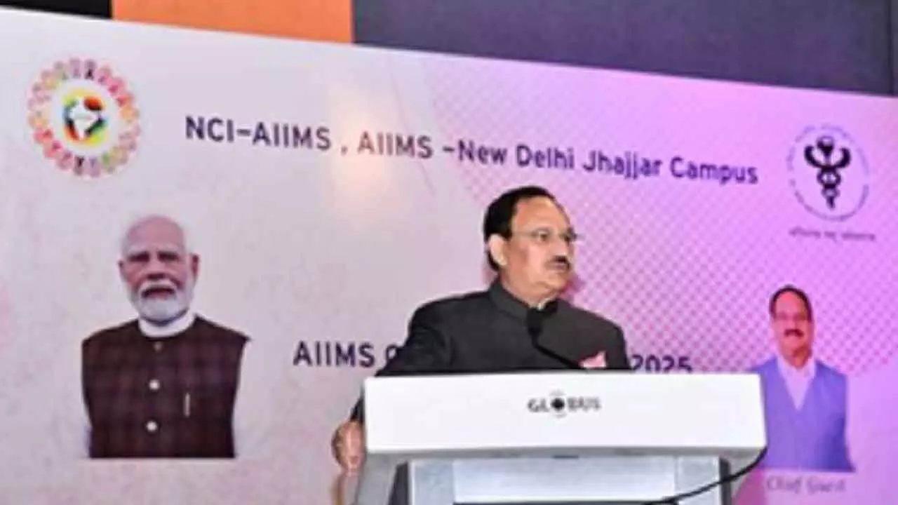 Healthcare System Evolving With Institutes Like NCI-AIIMS: Nadda