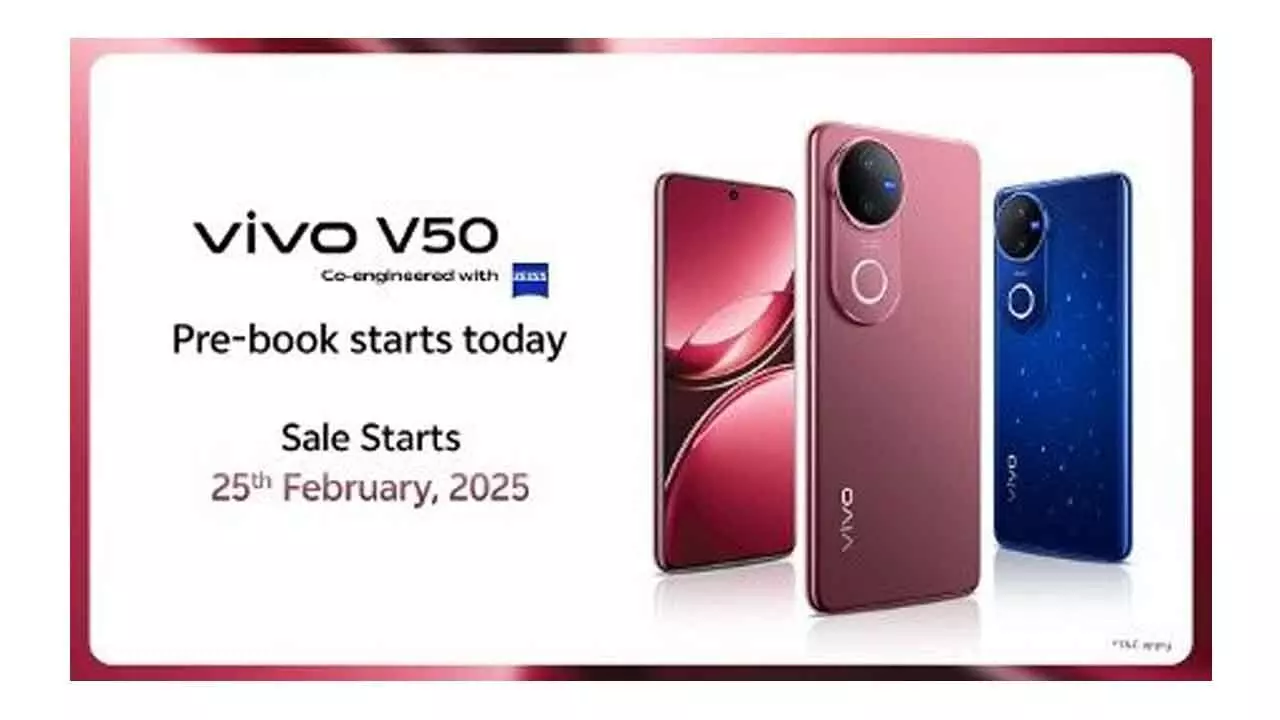 vivo Unveils V50, Slimmest Phone