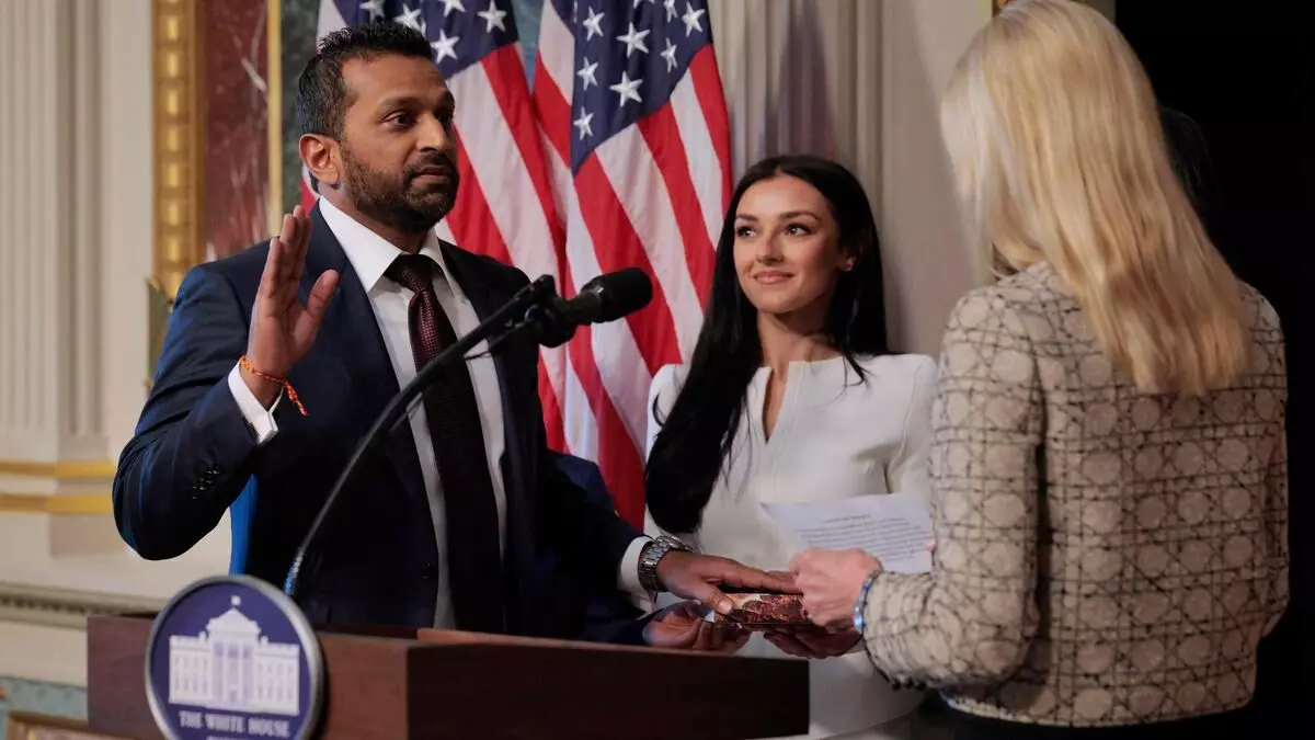 Kash Patel Sworn In as FBI Director at White House, Calls It the ‘Greatest Honor’