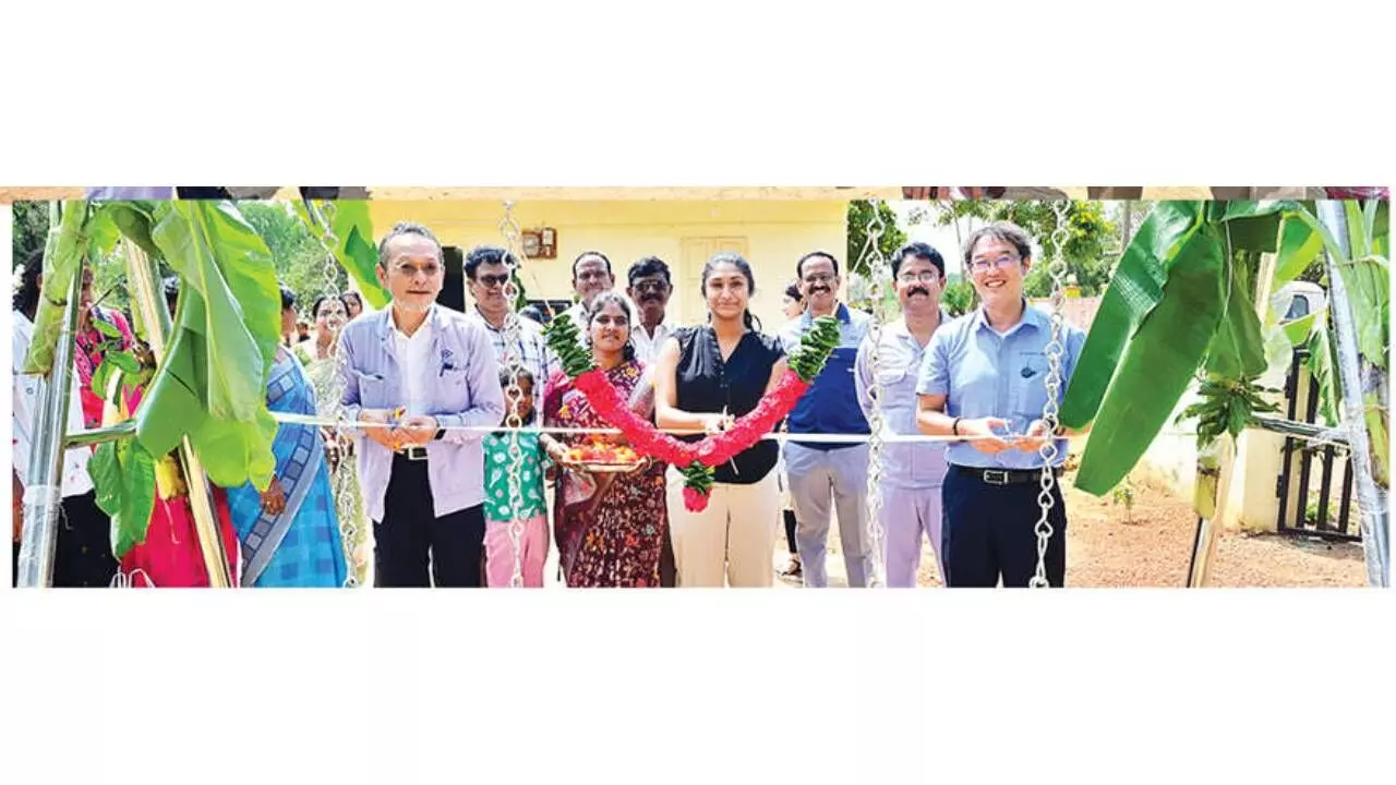 Japanese companies from Sri City take up CSR activity